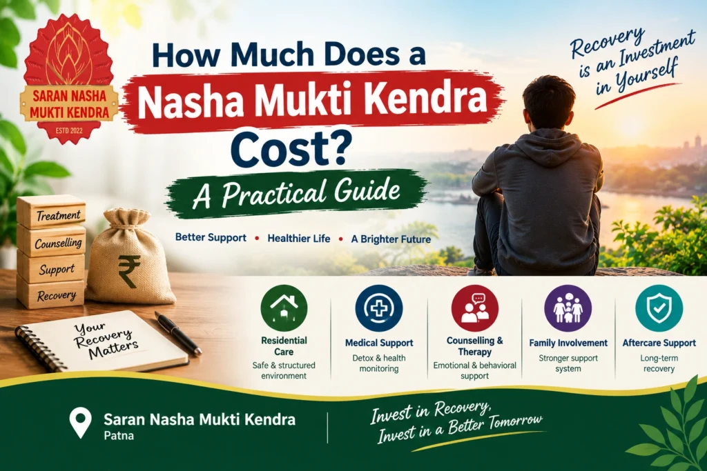 Nasha Mukti Kendra cost and addiction treatment in Patna